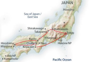 Rundreisen in Japan