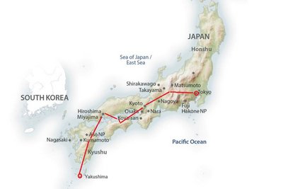 Rundreisen in Japan