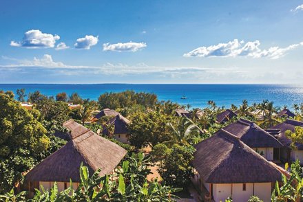 Blick über das Zuri Zanzibar