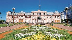 La casa rosada in Buenos Aires