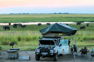 Einfach mal Pause machen und die Natur beobachten in Botswana Einfach mal Pause machen und die Natur beobachten in Botswana