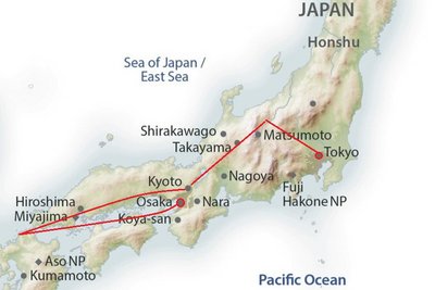 Rundreisen in Japan