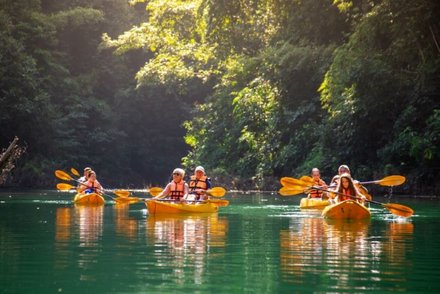 Aktivitäten im Elephant Hills Camp, Khao Sok Nationalpark