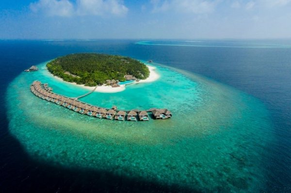 Hier könnten Sie sein: Im Dusit Thani Maldives