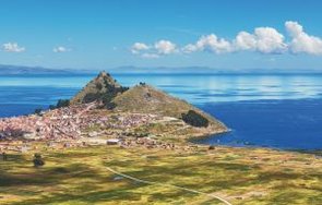 Titicaca Lake in Bolivia