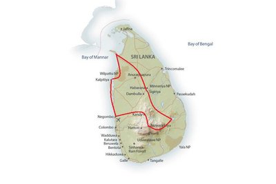 Rundreisen in Sri Lanka