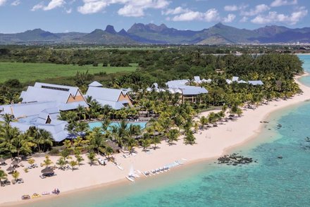 Blick auf das Beachcomber Le Victoria
