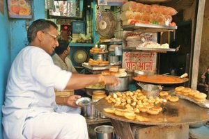 Leckeres Streetfood in Delhi Leckeres Streetfood in Delhi