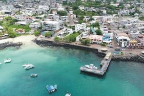 Hotel Casa Blanca San Cristobal Galapagos Luftansicht