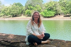 Jessica Schmitt in Anuradhapura