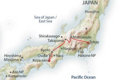 Rundreisen in Japan