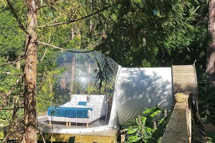 Bubble mit Ausblick im KAZ Insolite 