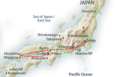 Rundreisen in Japan