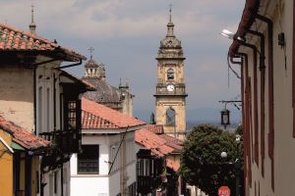 Alstadt von Bogota Kolumbien