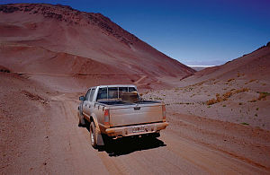 Argentinen Mietwagen Landschaft