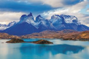 Torres del Paine Nationalpark im Süden Patagoniens, Chile.