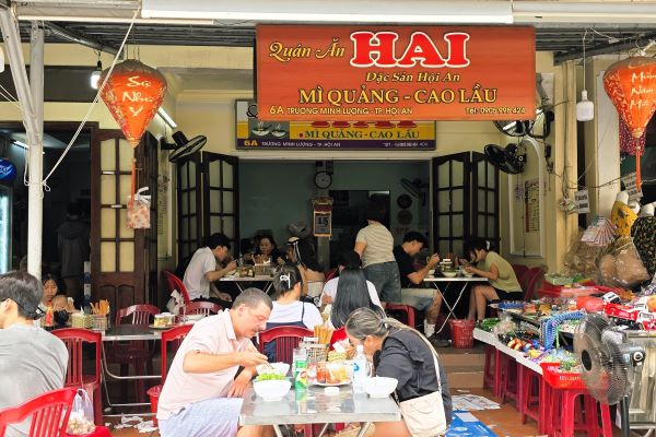 Maximal empfehlenswert für eine Mittagspause in Hoi An